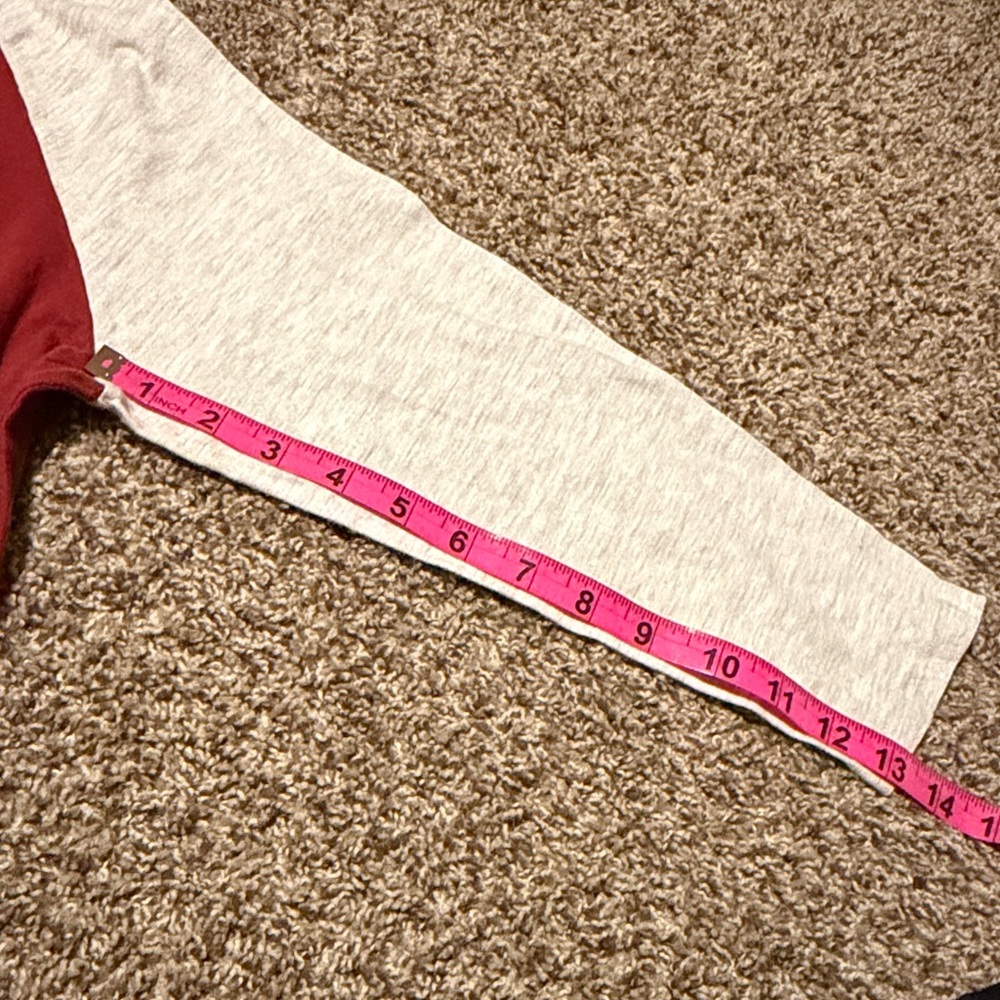 Alabama Crimson Tide 3/4 sleeve hi-lo t-shirt (L) - EUC! - Picture 10 of 12